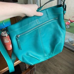 Coach crossbody/shoulder bag- textured leather